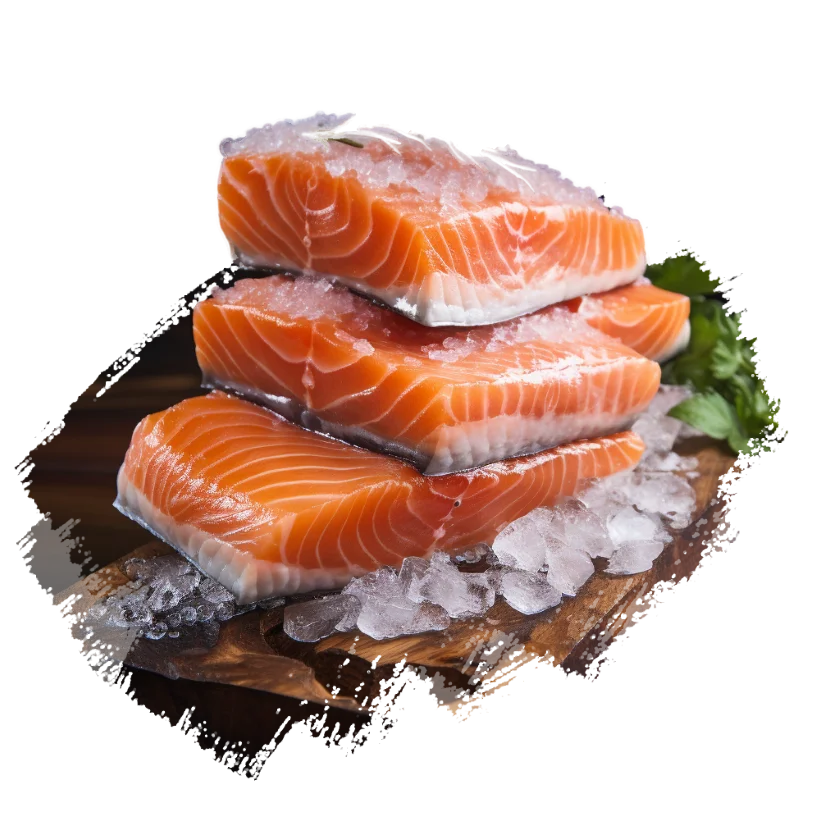 Salmon fillets